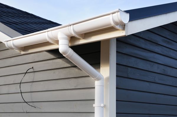 PVC Rain Gutter Installation in Duluth