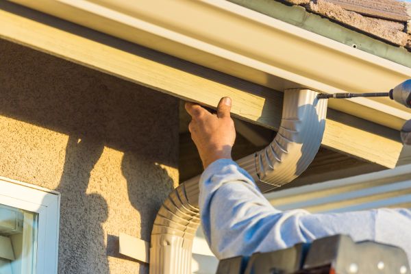 Aluminum Rain Gutter Service in Duluth